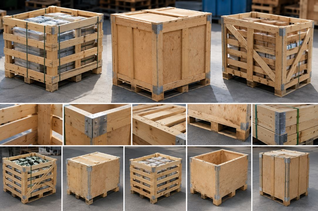 استانداردهای باکس پالت چوبی برای صادرات کالا