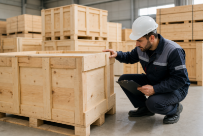چک لیست بازرسی کیفیت باکس پالت چوبی تهران